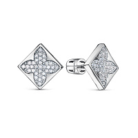 серьги (Ag 925) с050125, изображение 1