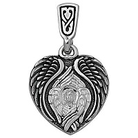 подвеска (Ag 925) МД-49-Ч, изображение 1