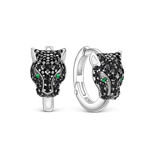 серьги (Ag 925) С-7623рч41609