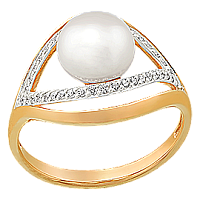 кольцо (Au 585) К13478, изображение 1