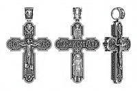 крест (Ag 925) 13-002054-105000, изображение 1