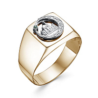 печатка (Au 585) КМ-280-3_з, изображение 1