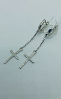 Серьги серебряные, изображение 1