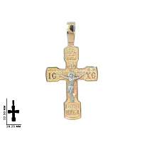 крест (Au 585) 54080069, изображение 1