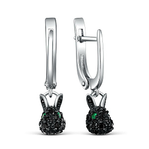 серьги (Ag 925) 2-505рч41609