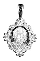 Подвеска серебряная, изображение 1