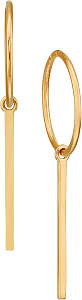 серьги (Au 585) 18342 