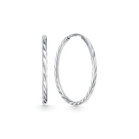 серьги (Ag 925) с020025-1, изображение 1