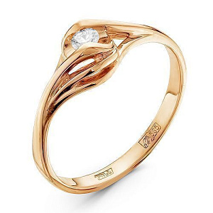 кольцо (Au 585) 01-1014