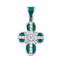 крест (Ag 925) 13-002323-113010, изображение 1