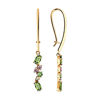 серьги (Au 585) 81020492, изображение 1