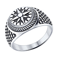 кольцо (Ag 925) 95010091, изображение 1