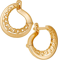 серьги (Au 585) 23187, изображение 1