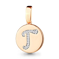 подвеска (Au 585) 24008А, изображение 1