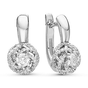 серьги (Au 585) 02-1194