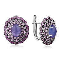 серьги (Ag 925) STK-09_SR_PS_TA_BW, изображение 1