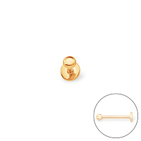Пирсинг (Золото 585К) П10015061, изображение 1