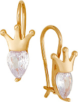 серьги (Au 585) 23234, изображение 1