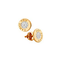 серьги (Au 585) 20875, изображение 1
