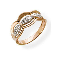 кольцо (Au 585) 01-2384, изображение 1