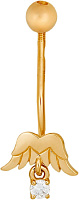 пирсинг (Au 585) БР22865, изображение 1