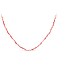 Колье серебряное с кораллом, изображение 1