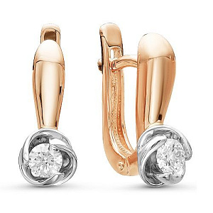 серьги (Au 585) 02-1340