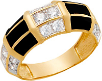 кольцо (Au 585) К22071, изображение 1