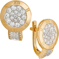 серьги (Au 585) 24275 , изображение 1