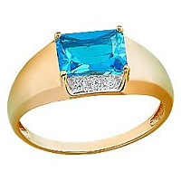 кольцо (Au 585) К17577, изображение 1