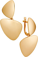 серьги (Au 585) 20143, изображение 1