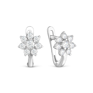 серьги (Ag 925) 402011-033р