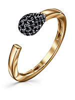 кольцо (Au 585) К134-3701Ч, изображение 1