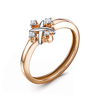 кольцо (Au 585) БР110066, изображение 1