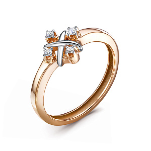 кольцо (Au 585) БР110066