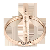 серьги (Au 585) А021072, изображение 1