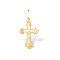 Крест (Золото 585К) П1007223, изображение 1