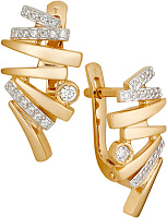 серьги (Au 585) 23748, изображение 1