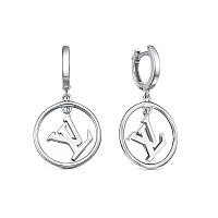 Серьги серебряные, изображение 1