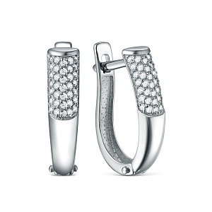 серьги (Ag 925) С5484р