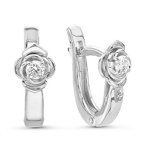 серьги (Au 585) 02-1070