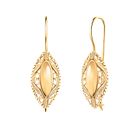 серьги (Au 585) 2683, изображение 1