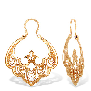 Серьги (Золото 585К) С1004115