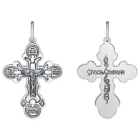 крест (Ag 925) 13-001074-105000, изображение 1