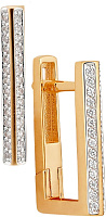 серьги (Au 585) 22938, изображение 1