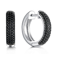 серьги (Ag 925) E8421_SR_SP_WG, изображение 1