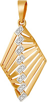 подвеска (Au 585) П23125, изображение 1