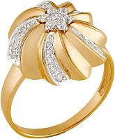 кольцо (Au 585) К24229 , изображение 1